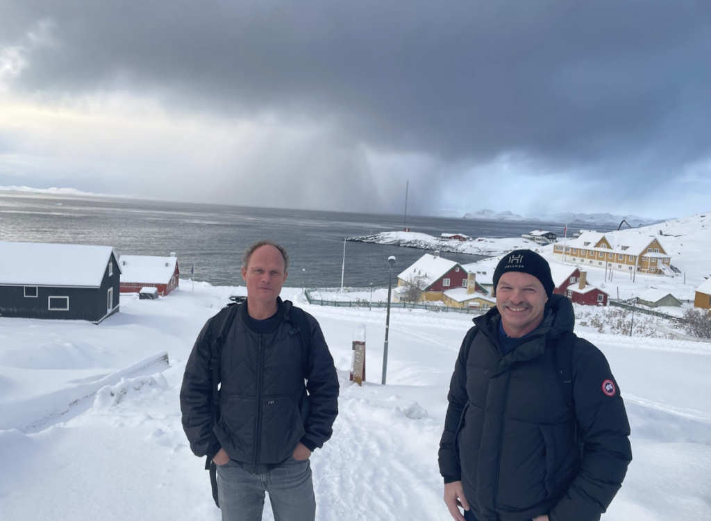 Projektledere Bent og Alex - Magenta Grønland
