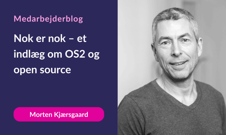 Nok er nok, et indlæg om OS2 og open source
