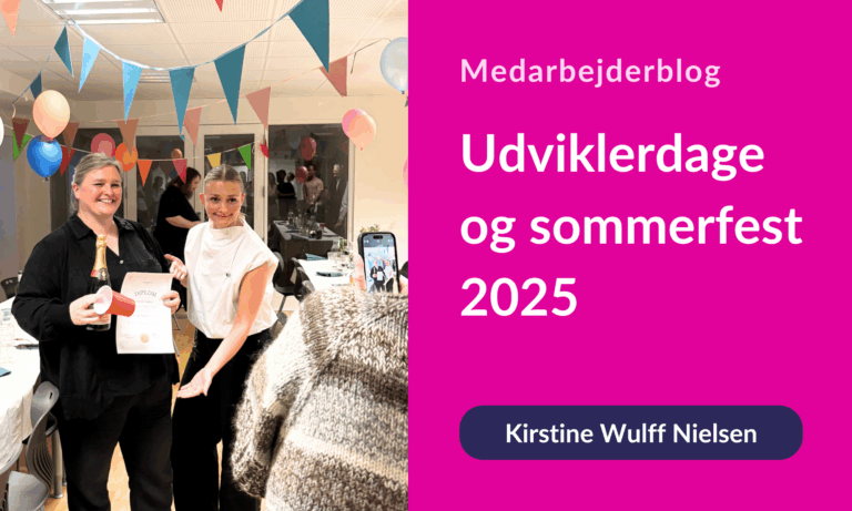 Medarbejderblog - Udviklerdage og sommerfest 2025